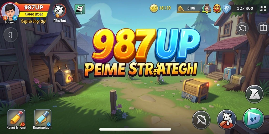 Screenshot menunjukkan gameplay menarik dari 987UP saat pemain mengembangkan bisnis.