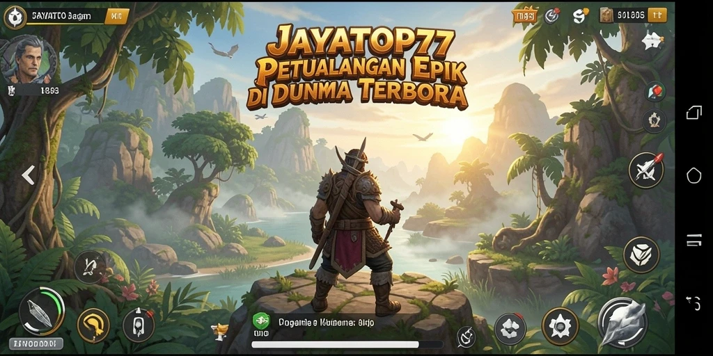 Tampilan gameplay JAYATOP77 yang menakjubkan dalam dunia terbuka.