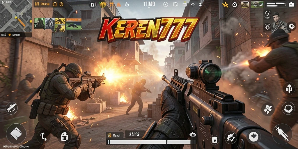 Tampak menariknya gameplay KEREN777 dengan aksi tembak-menembak yang mendebarkan.