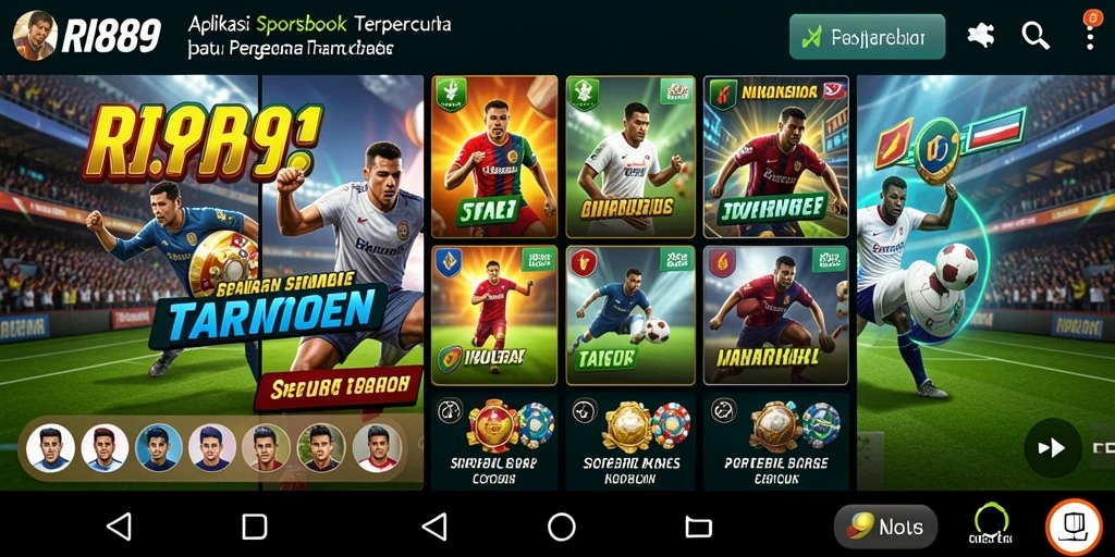 Tampilan gameplay seru RI889 untuk pengalaman Sportsbook terbaik.