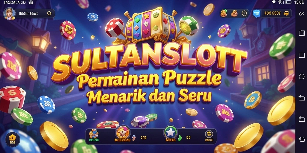 Screenshot gameplay SULTANSLOT menampilkan tantangan Puzzle yang seru.